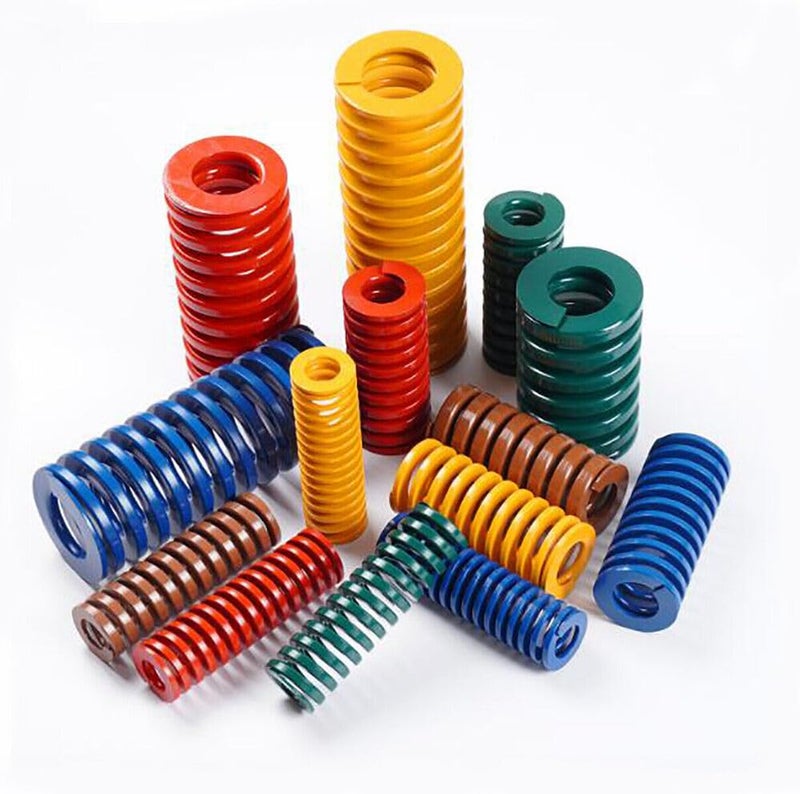 TH Green Compression Die Springs 10x5x125mm 2pc Light Medium Heavy Load Duty - Image 4